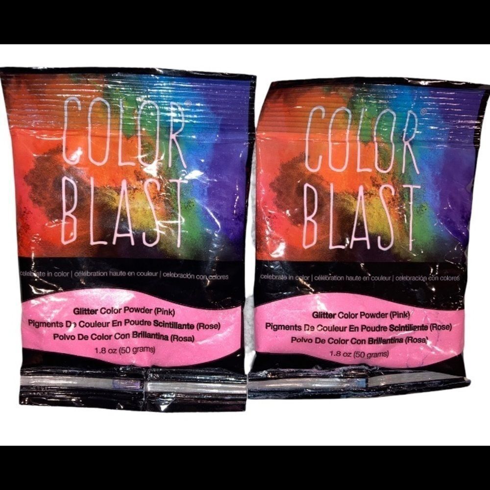 American Crafts Color Blast Pink Glitter Power Set